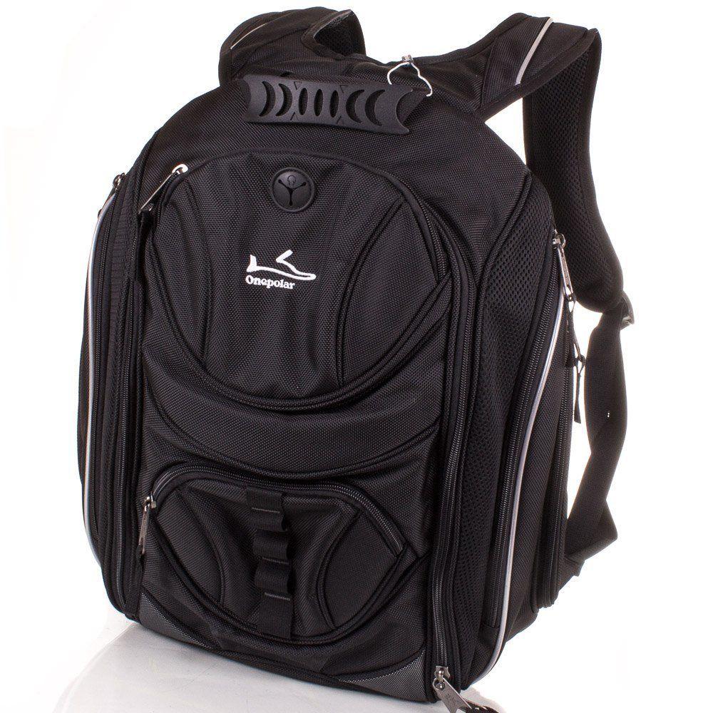 Рюкзак с отделом для ноутбука Onepolar 1327 черный - фото 1 - id-p1381498859