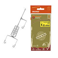 Оснащення коропове ORANGE #22 River Feeder Leadcore