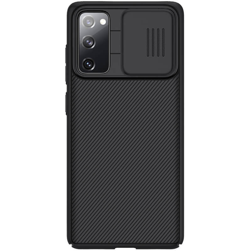 Карбонова накладка Nillkin Camshield (шторка на камеру) для Samsung Galaxy S20 FE