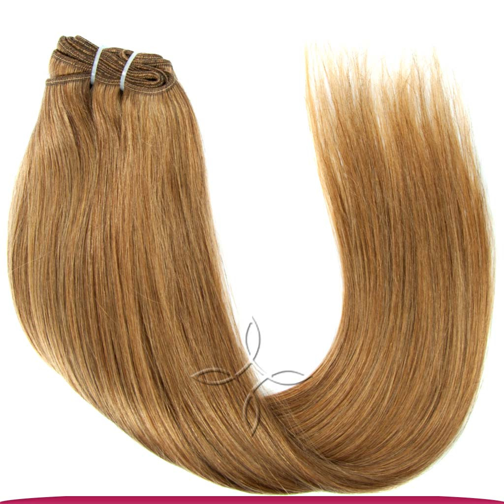 Натуральне Азіатське Волосся на Тресі 50 см 100 грам, Русявий №08