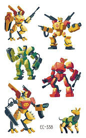 Флеш Тату, 12*8 См. Тимчасова. Перевідна. Дитяча,