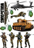Вафельная картинка Танки (World of Tanks) А4 (p0243)