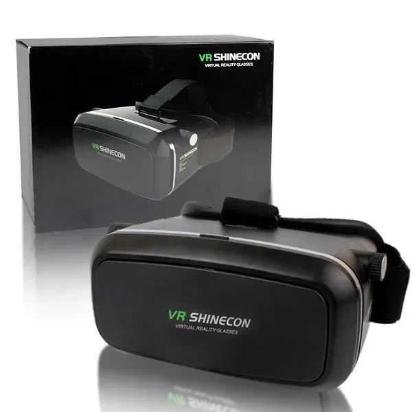 VR BOX Окуляри віртуальної реальності shinecon Чорні