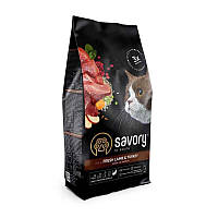 Savory Adult Cat Sensitive Digesion Fresh Lamb & Turkey (Сейворі Едалт Кет Сенситив) корм для котів для ЖКТ 2 кг.