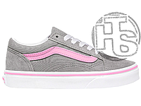 Женские кеды Vans Old Skool Grey Pink