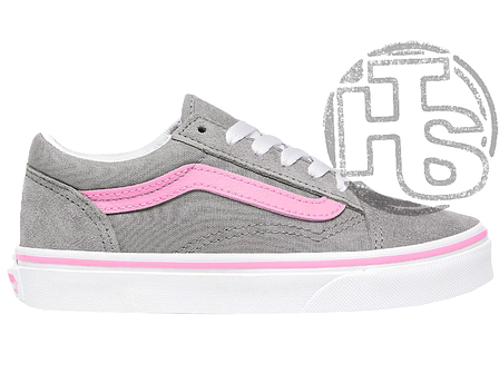 Жіночі кеди Vans Old Skool Grey Pink, фото 1