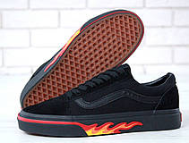 Чоловічі кеди Vans Old Skool Flame Wall VN0A38G1Q8Q, фото 6
