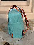 Рюкзаки kanken fjallraven оригінал сумка канкен Веселка портфель ранець Rainbow з райдужними ручками, фото 5