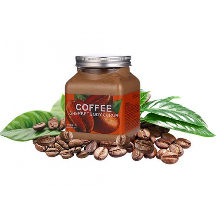 Скраб для тіла Wokali Coffee Sherbet Body Scrub 350 мл