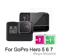 Защитные стекла для GoPro Hero 7,6,5. Защитное стекло для GoPro Hero 7,6,5