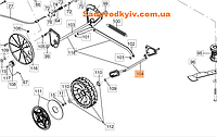 Передний мост для газонокосилки Оlео-Маc MAX 53 VBD ALLROAD ALUMINIUM (66060548R)