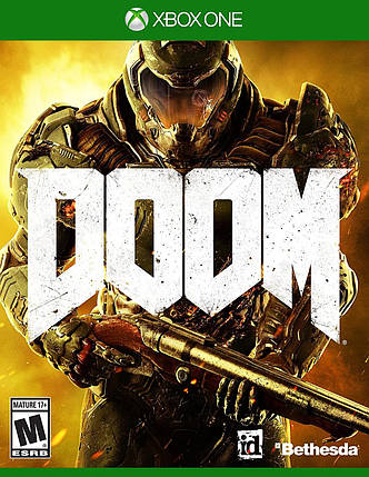 Гра для ігрової консолі Xbox One, DOOM (БУ), фото 1