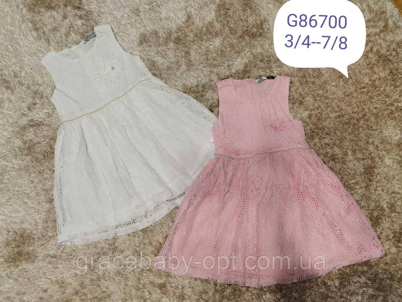 Плаття на дівчинку оптом, Grace, 3/4-7/8 рр., № G86700