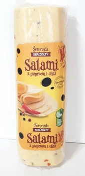 Сир твердий Serenada Salami перець/чилі