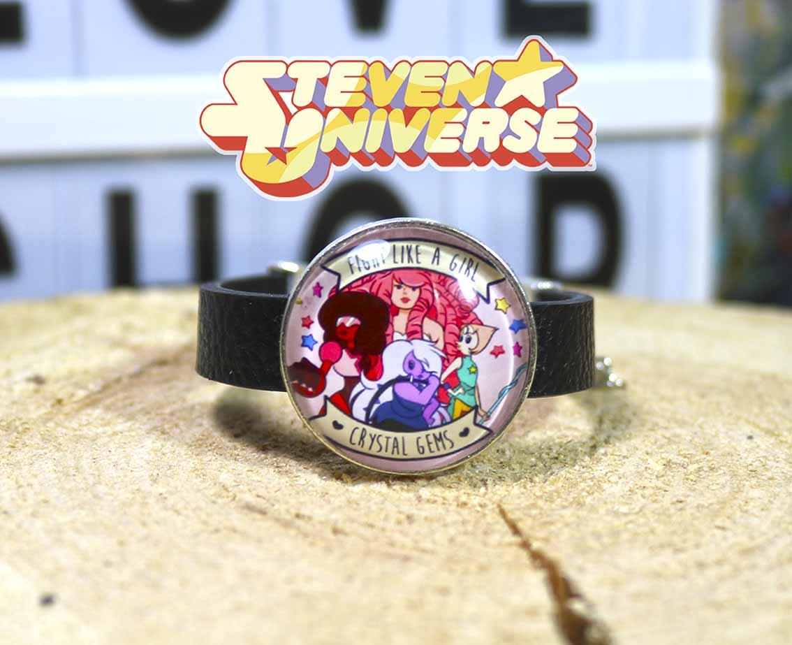 Браслет "Бийся як дівчисько" Всесвіт Стівена / Steven Universe