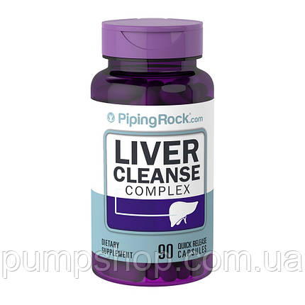 Комплекс очищення печінки Piping Rock Liver Cleanse Complex 90 капс., фото 2