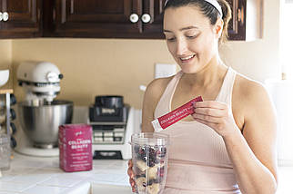 Гідролізовані пептиди колагену Pink Simply Collagen Beauty to Go 20 пак. ( Grass Fed ), фото 5