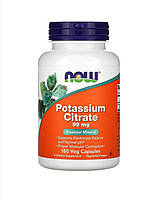 Калий цитрат 99 мг, Potassium citrate Now Foods 180 капсул