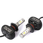S1 Лампа світлодіодна цоколь H7 (к-кт 2 шт) 12/24V, 50W, 4000Lm авиац. алюмін. профілю., фото 7