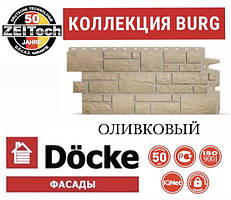 Фасадна панель DOCKE BURG Камінь Оливковий (0,42 м2)