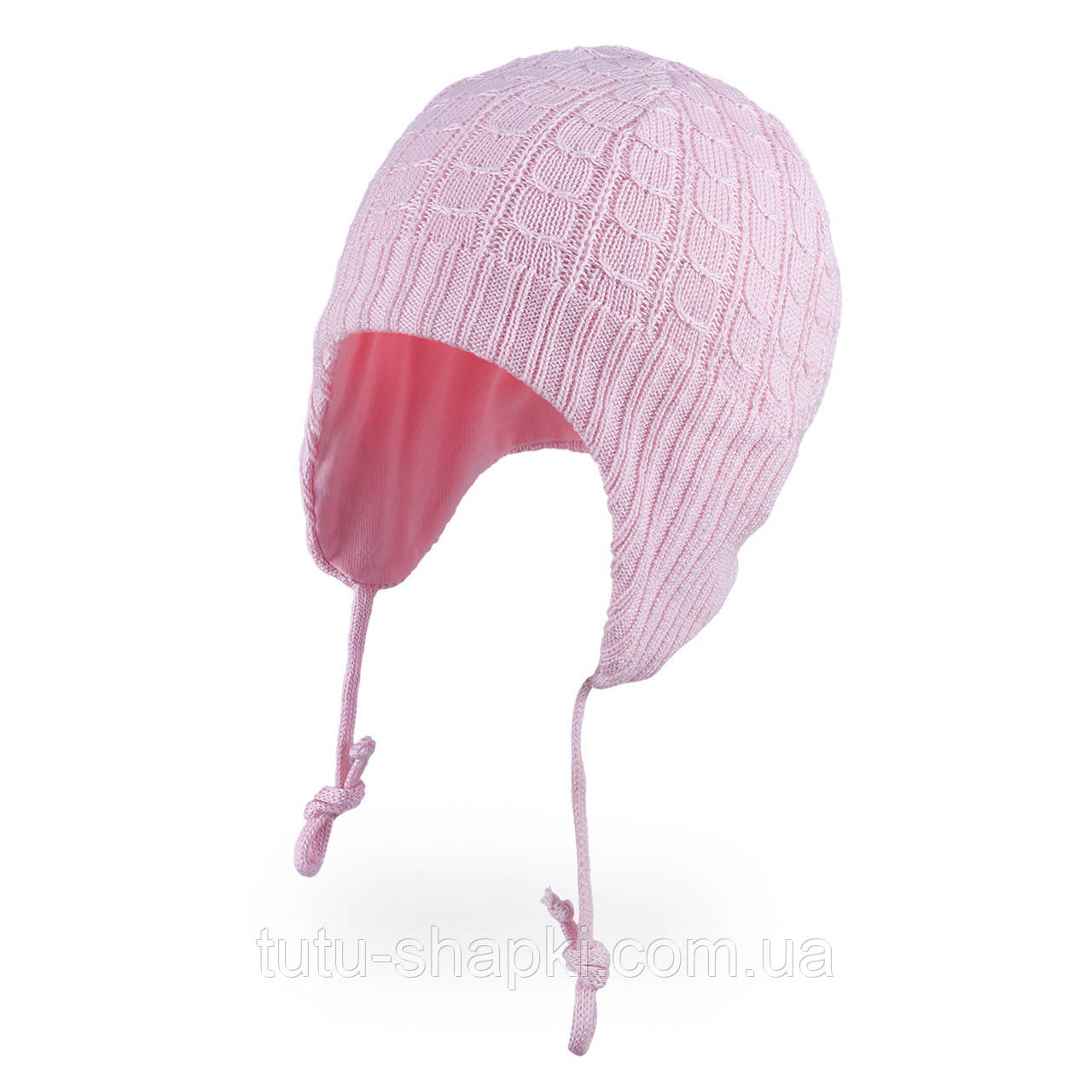 Демісезонна шапка для дівчинки TuTu арт. 3-005669 (34-38, 38-42)