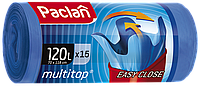 Paclan Мешки для мусора Multitop 120л 15шт