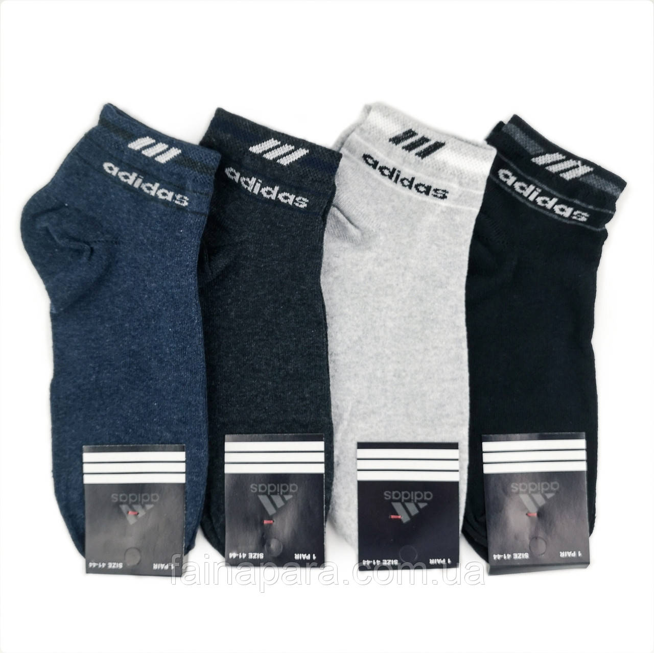 Короткие спортивные мужские носки Adidas