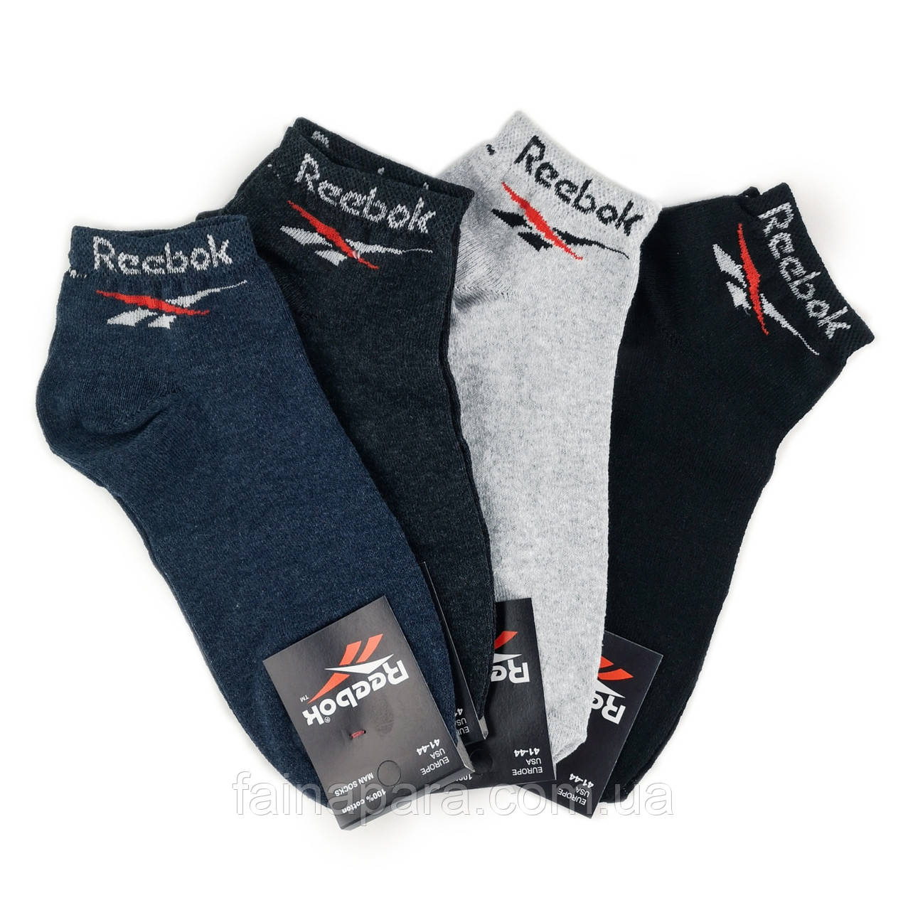 Короткие спортивные мужские носки Reebok