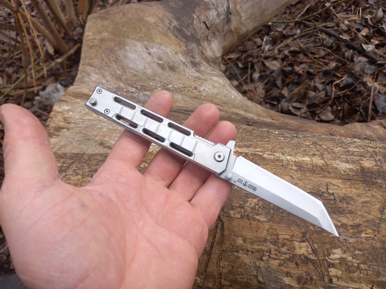 Складаний ніж тактичний з рогаткою Ск-29