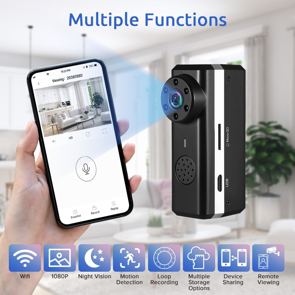 WiFi міні камера ZTour W6-IP