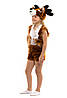Карнавальний костюм ОЛЕНЬ, оленя для дітей 3-7 років, 104-122см, дитячий новорічний костюм Олень маскарадний, фото 3