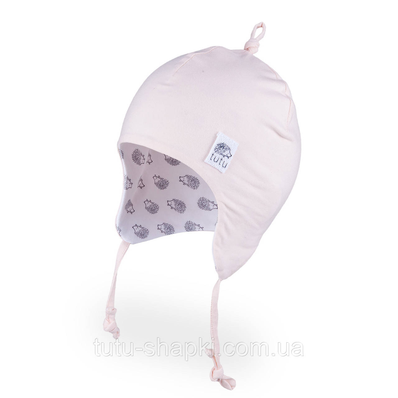 Трикотажна шапка для дівчаток TuTu арт. 3-005423 (38-42, 42-46), фото 1