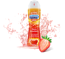 Інтимна гель-змазка "Durex Play Strawberry"/Durex Play Strawberry тривалої дії (50 мл).