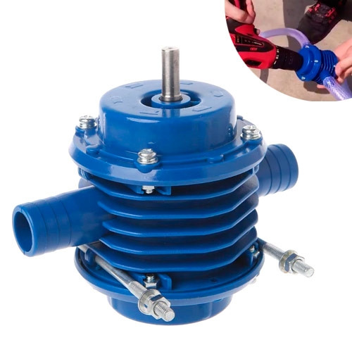 Насадка насос помпа на дриль шуруповерт для перекачування води 40-50л/хв, фото 1