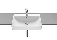 Раковина для ванної кімнати Roca Inspira Square 55х42 см вбудована кераміка білий A32753S000