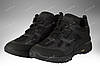 Шкіряні тактичні кросівки на мембрані / трекінгове демісезонне взуття для військових COGUAR Stimul (black), фото 5