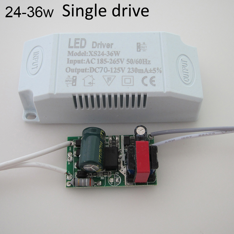 №101 Драйвер Driver 24-36Wx2 DC70-125V 230mA Single Drive (1x3pin три режима), фото 1