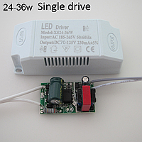 №101 Драйвер Driver 24-36Wx2 DC70-125V 230mA Single Drive (1x3pin три режима)