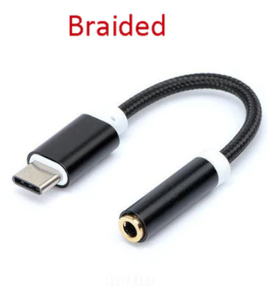 Аудіокабель Type-C 3,5 Jack кабель для навушників, адаптер для навушників USB - C 3,5 мм, фото 2