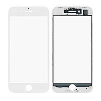 Стекло дисплея с рамкой и пленкой OCA Apple iPhone 8, iPhone SE 2020, Original, White