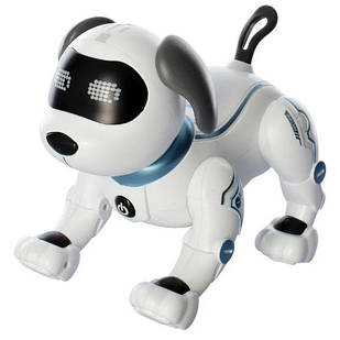 Інтерактивна собака на радіокеруванні RC 0004, біла Без бренду
