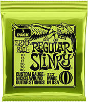 Струны для электрогитары 3 Sets Ernie Ball 3221 Regular Slinky Nickel Wound 10/46