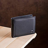 Чоловічий гаманець ST Leather 18327 (ST108) з натуральної шкіри Чорний, фото 7