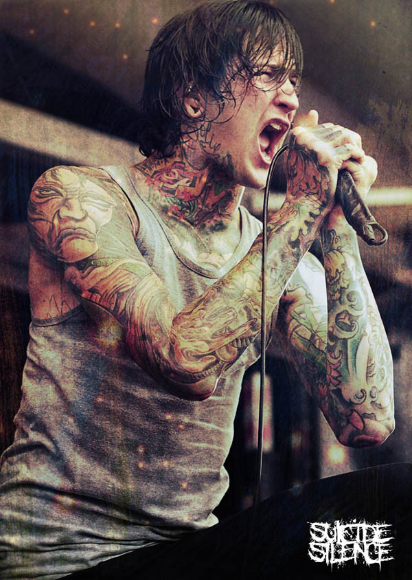 Плакат SUICIDE SILENCE 2 Mitch Lucker