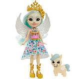 Enchantimals GYJ03 Лялька Паоліна Пегас з вихованцем, фото 2