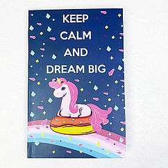 Блокнот A plus А6 Unicorns в клітинку 80арк тверда обкладинка A6054-2