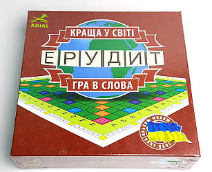 Arial Eruдит Настільна гра Гра в слова УКР — карткова гра в слова — Eruдит гра інтелектуальна