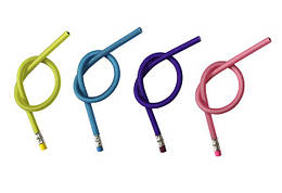 Олівець пластиковий гнучкий 30 см корпус з глітером OL-30-1