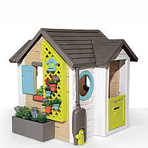 Ігровий будиночок Садовий з кашпо та годівничкою Garden House Smoby 810405