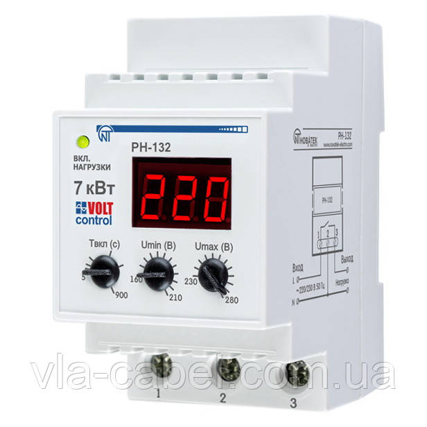 Реле напряжения РН-132 «Volt Control» 32А, фото 1